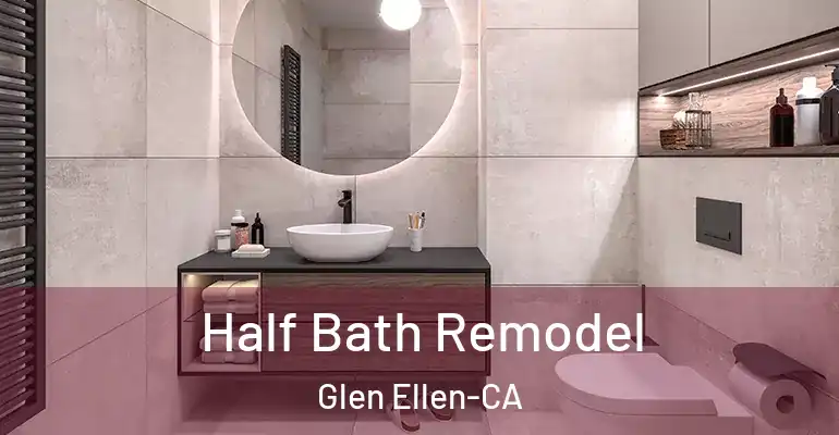 inner Bathroom imggen Half Bath Remodel Glen Ellen-CA