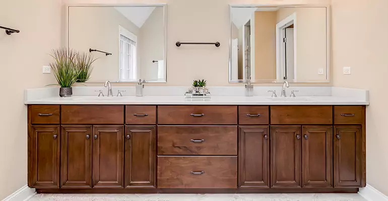 Bathroom Cabinet Renovation in Yuba City
