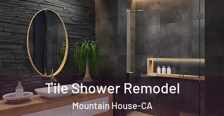 inner Bathroom imggen Tile Shower Remodel Mountain House-CA