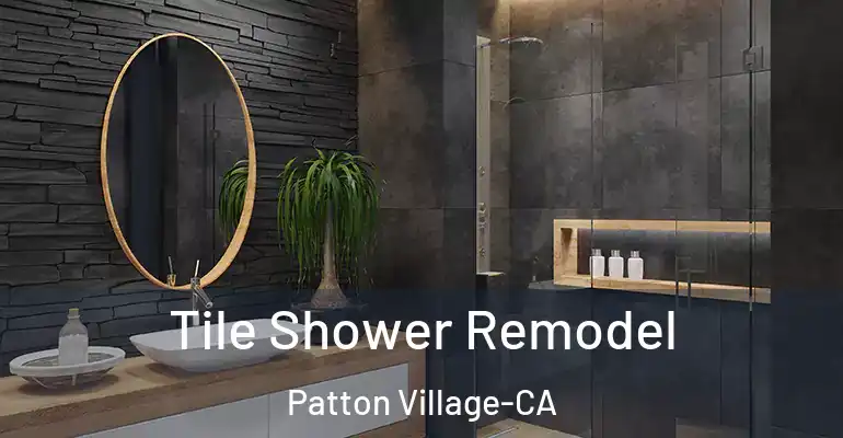 inner Bathroom imggen Tile Shower Remodel Patton Village-CA